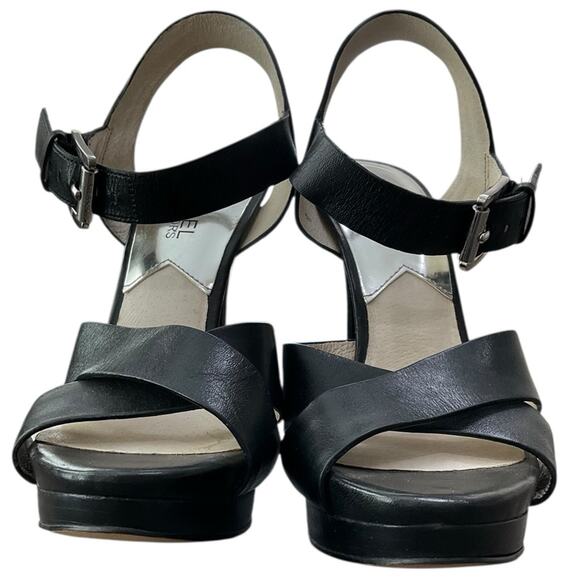 MICHAEL Michael Kors Women's Leather Platform Sandals Oksana Size 7M EUC - Picture 7 of 15